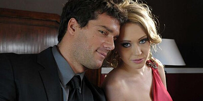 Cowgirl clip with pure Kagney Linn Karter from Brazzers Exxtra