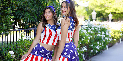 Mae Milano & JC Wilds & Donnie Rock in Hot Parade - StepSiblings