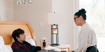 Hot MILF Dana Vespoli tries to finish Ricky Spanish