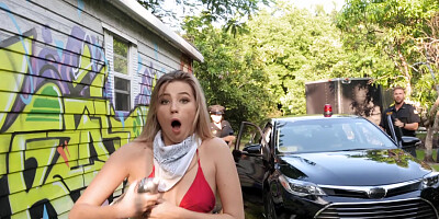 Spanking on a chair for petite cute Carolina Sweets