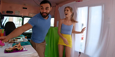 Passionate sex with lustful hot Anya Olsen