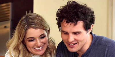 Abby Adams has sex with her bf and his busty stepmom Rachel Cavalli