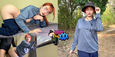 Gardener's wife was fuck by a stranger after work (Full & Uncen in Fansly BbwThaixxx) 25min