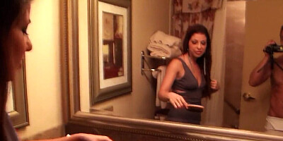 Sex tape featuring Mia Gold and her horny boyfriend