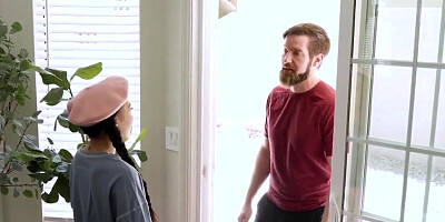 Kimmy Kimm has knee highs and a wet pussy as well