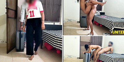 THE HUSBAND BROUGHT HIS WIFE FROM HIS HOUSE, AFTER THAT THE HUSBAND FUCKED THE WIFE VERY HARD, HUSBAND NE WIFE KO BAHUT CHODA