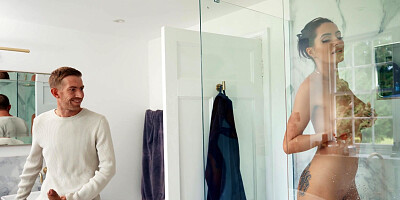 Curvy maid Coco Bae lets her wet pussy fucked