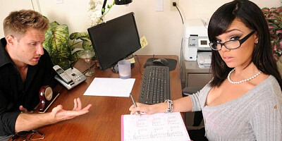 Awesome Stacey Foxxx at long hair sex