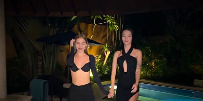 Sasha Sparrow teams up with a horny girl for a threesome