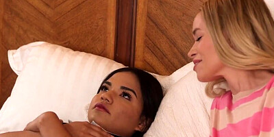 Stepdad summoning with hardcore fucking and orgasms