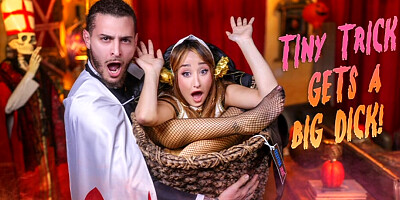 Hottest Halloween Ever! I Fucked My Little Stepsister's Pussy To Break the Curse!