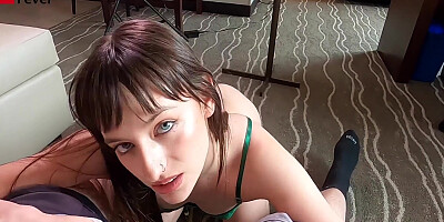 Beautiful Rising Star Makes A Living On Her Nice Legs - Lana Smalls And Chinese Guy