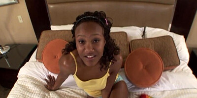 Black teen amateur trailer with awesome nymph from College Black Girls