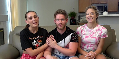 Natural Aften's ffm in threesome porn