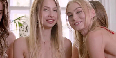 What do sweet teens do when they stay alone with a sex toy?