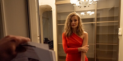 POV of Charlie Dean having library sex with Fibi Euro