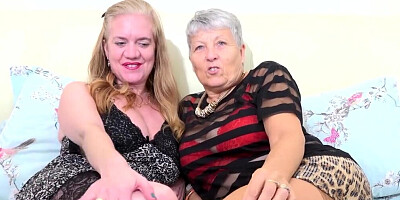 Lesbian grannies can still fuck each other like pros