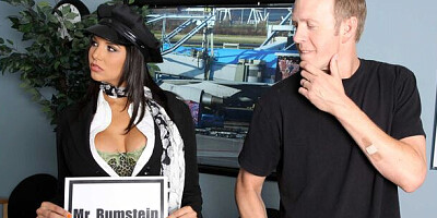 Flawless Missy Martinez at outdoor movie