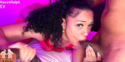 H0ney T$unami Thick Dominican Slut Took Two Creampies