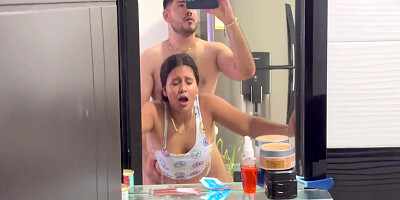 Mi Gatita Quiere Leche En Su Culo 8 Min With Emelyn Hot