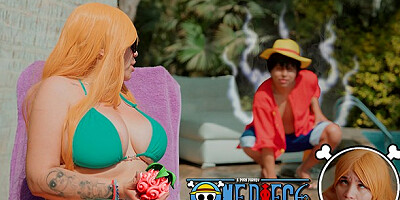 Sombrero de paja trailer with femme fatale Nami from Inka Sex