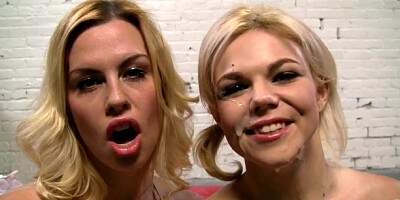 Impeccable Tara and Alice's natural tits trailer