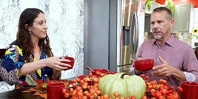 Naughty babe ruins her religious family's Thanksgiving