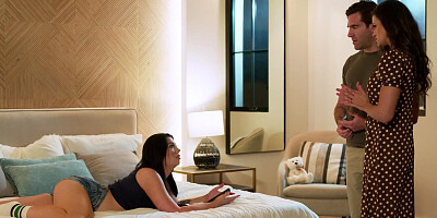 Penney Play And Holly Day In Married Couple Lure A Student 18+ Into Copulate