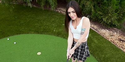 Cute schoolgirl loses her mouth and cunt to her stepdad