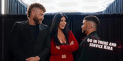 Noir On Display With Kira Noir, Xander Corvus And Queenie Sateen