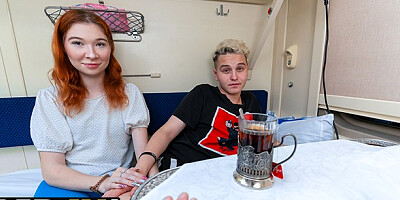 Playful Andrew Marshall and Mia Murkovski's POV xxx