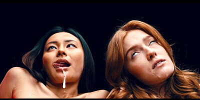 Temperament Jia and Rae's lesbian porn