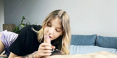 Russian Chick Wanted To Jump On A Dick In The Morning