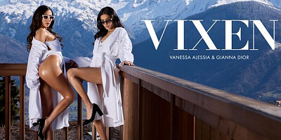 Watch flattering Gianna Dior and Vanessa Alessia's xxx