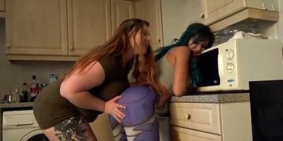 Gets Dominated By With Alexxa Vice And Estella Bathory