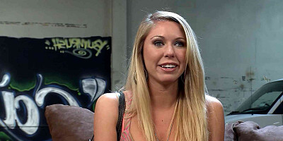 Slim Teen at First Porn Casting Sex