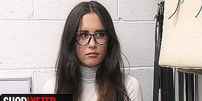 Cute Mormon Thief Daisy Pheonix Caught And Fucked Hard By Security