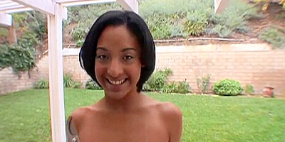 Another Skinny Ass Bitch That Got Her Sweet Spot Penetrated By This Guys Big Rod