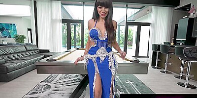 Stepmom Shows Off Her New Halloween Outfits