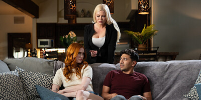 Stepmother makes stepson and his stepsister spend time together