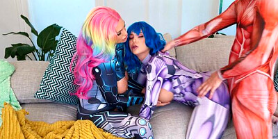 Brazzers Exxtra featuring Kali Roses and Charli Phoenix's face fucking dirt