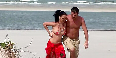 Darling Stare - Outdoor Orgy At The Beach! Two Couples Get It On