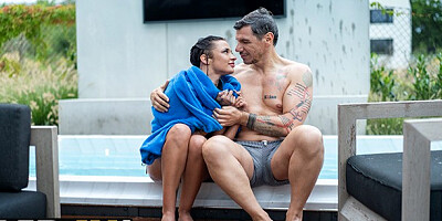 Hd movie with innocent Denis Marti and Charlie Dean from Daddy4k