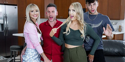 Bonny Katee V and Harper Hill - blowjob action - Ask Your Mother