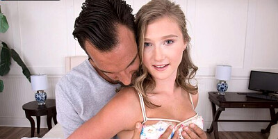 Awesome April Aniston at oral action