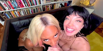 Milfs Manhandle Pov With August Skye, Shawn Alff And Little Puck