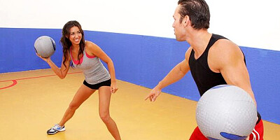 Exquisite Stephani Moretti's big tits movie