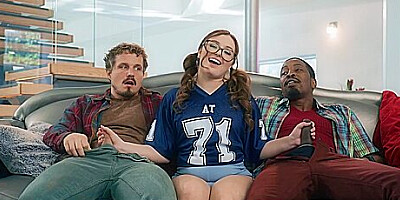 Leana Lovings In Naughty Teen 18+ Leana Has With Stepdads Buddies Behind His Back