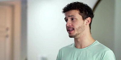 Two MILFS gagging and bouncing on a young teen cock