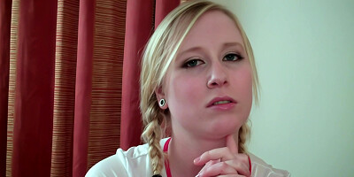 Sexy Helps The Patient And Doctor With Blonde Nurse And Satine Spark